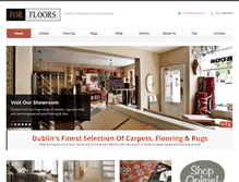 Tablet Screenshot of forfloors.ie
